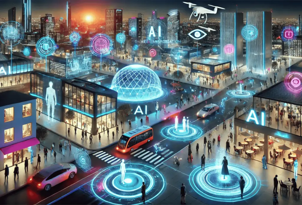 AI-Driven Future: A Glimpse of Tomorrow's Smart City